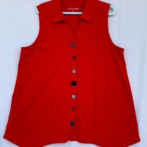 Soft surroundings ( my time. My place. My self.) size XL brunt orange